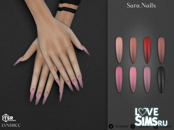 Ногти Sara Nails
