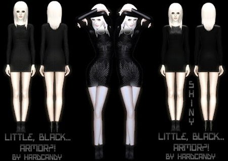 Платья - Little black armor