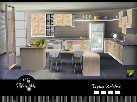 Кухня Inova Kitchen от SIMcredible