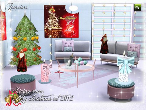 Новогодний набор Christmas Set Livingroom