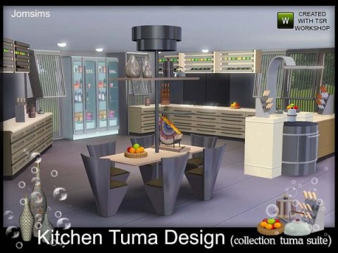 Кухня kitchen Tuma Design от jomsims