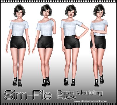 Позы Sim-Ple Model от Elexis