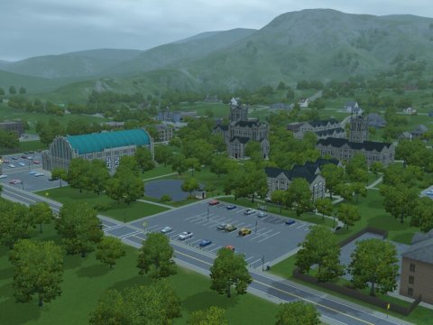 6 новых скриншотов The Sims 3 Студенческая Жизнь