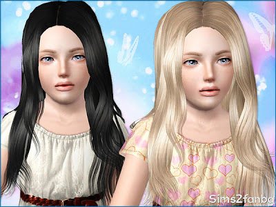 Long Hair 12 от Sims2fanbg