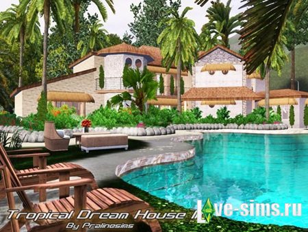 Дом Tropical Dream House III от Pralinesims