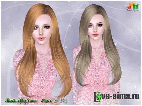 Hairstyle 121 by ButterflySims