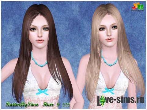 Hairstyle 123 by ButterflySims