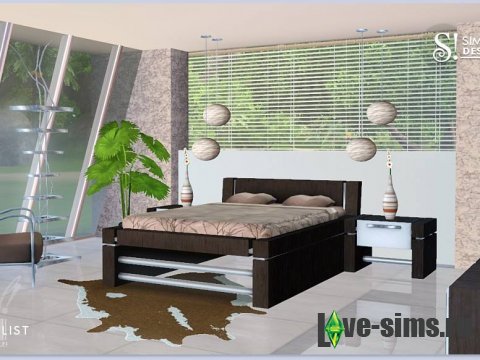 Мебель для спальни Minimalist от SIMcredible