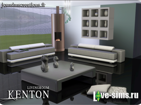 Kenton Living Set by JomSims