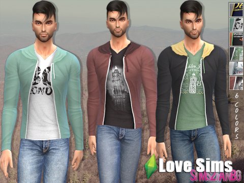 Толстовки Sims 4 от sims2fanbg