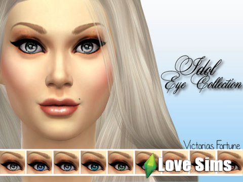 Линзы для глаз Sims 4 от fortunecookie1