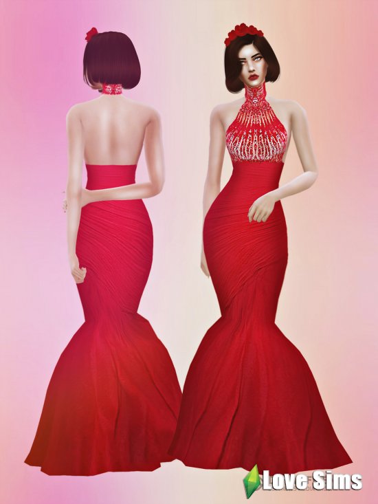 Платье - FRS ZM Crimson Gown