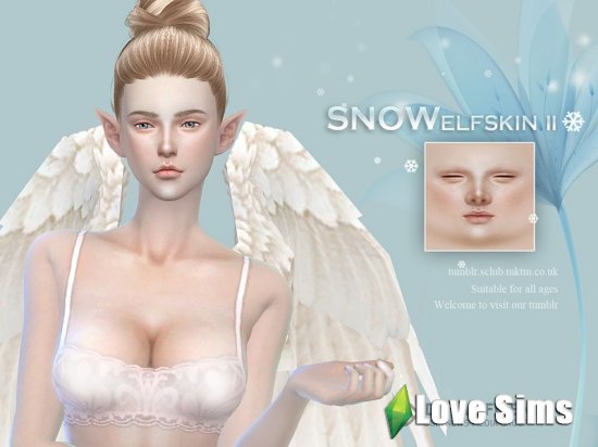 S-Club ts4 Snow Elf skintones all-age II