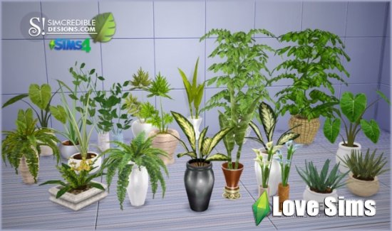 Растения Plants от Simcredible Designs