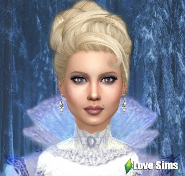 снежная королева симс 4