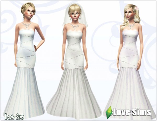 симс 3 свадебное платье