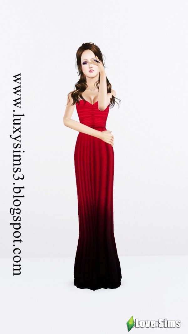 Платье от Luxysims