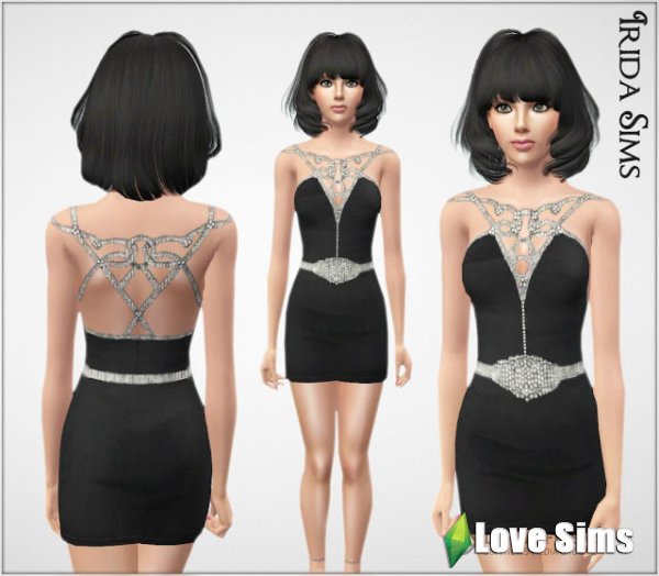 Платье Lela black от Irida-Sims