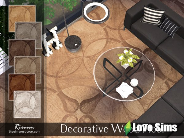 Decorative Wood Floor от Rirann