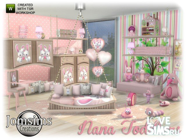 Nana toddlers bedroom от jomsims