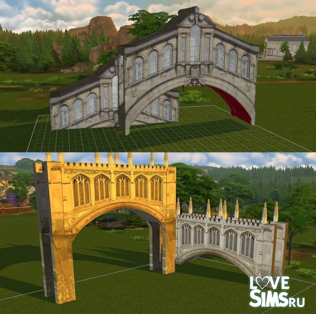 Мост Castle Decor от Solistair
