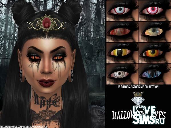 Глаза Halloween от MadameChvlr