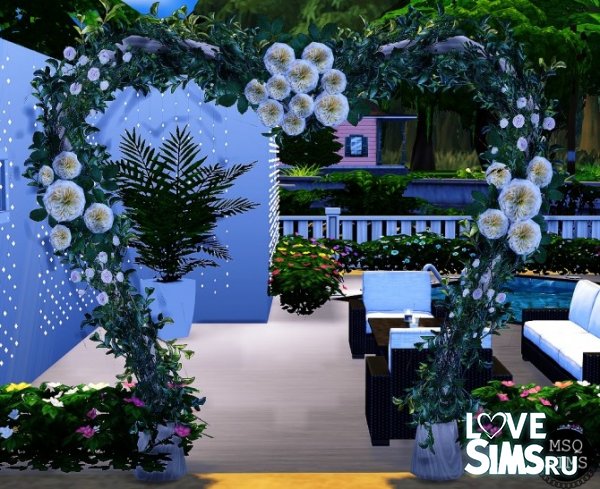 Свадебная арка от MSQ Sims