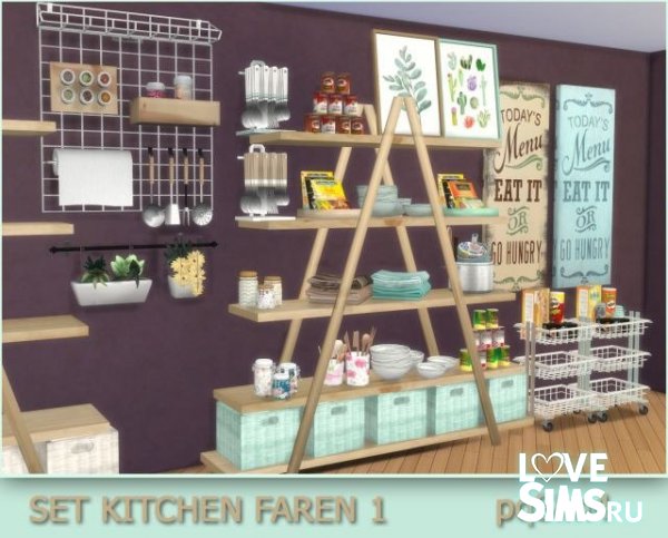 Мебель Faren Kitchen 1 от pqSim4