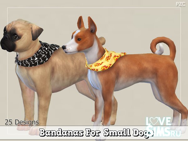 Банданы Bandanas For Small Dogs