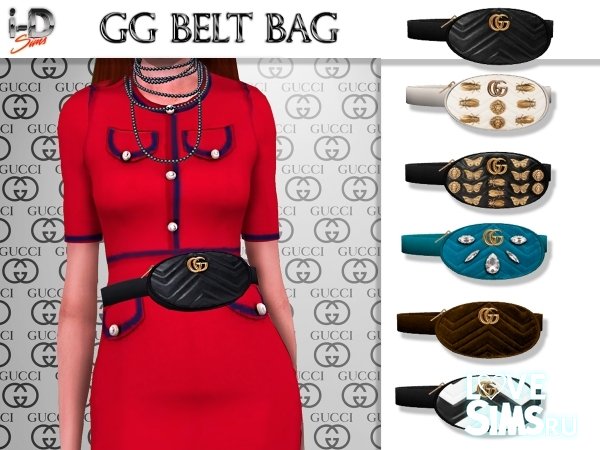 Сумка на пояс Gucci GG belt bag
