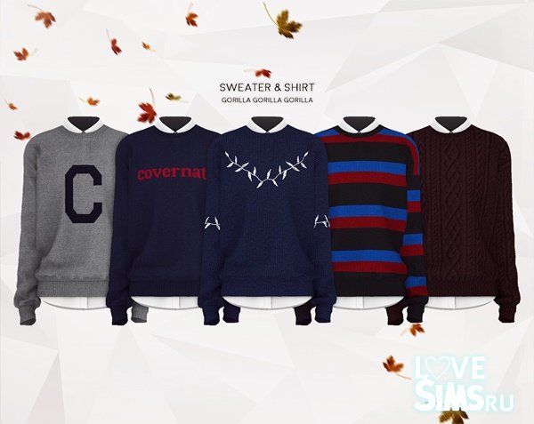 Sweater & Shirt от Gorilla X3