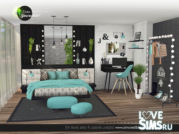 Спальня Zara от SIMcredible