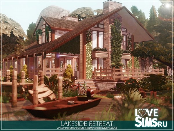Дом Lakeside Retreat от MychQQQ