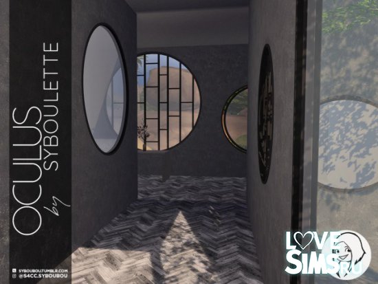 Круглые окна Oculus от Syboulette