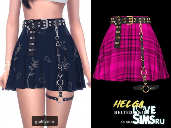 Юбка Helga belted skirt