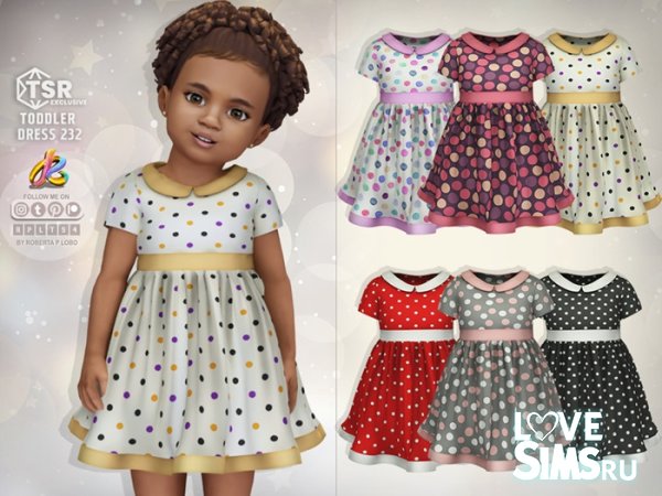 Детское платье Toddler Dress 232