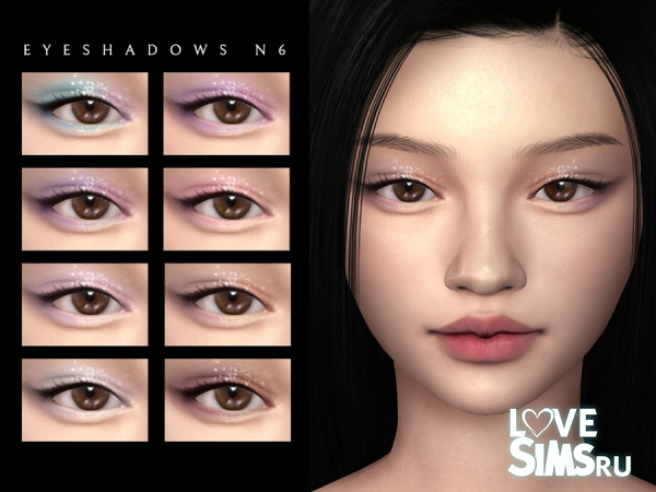 Тени Eyeshadows N6