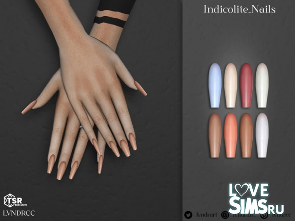 Ногти Indicolite Nails