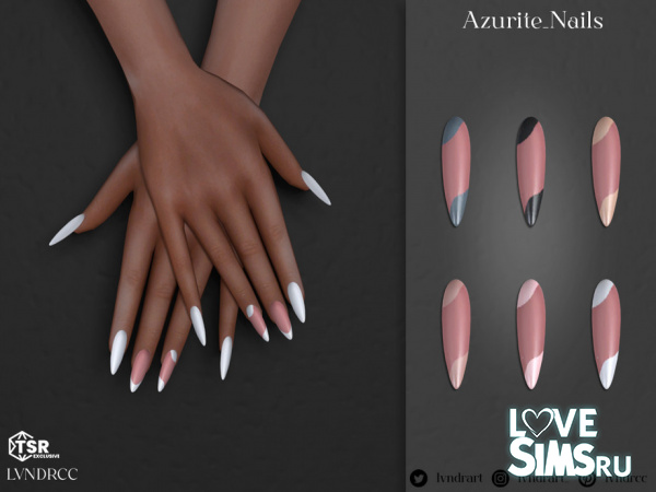Ногти Azurite Nails