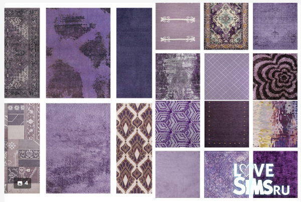 Ковры Purple Rug Collection