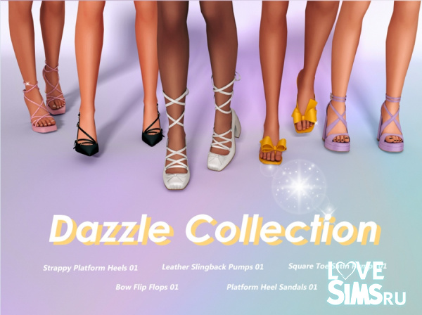 Коллекция обуви Dazzle Collection 01