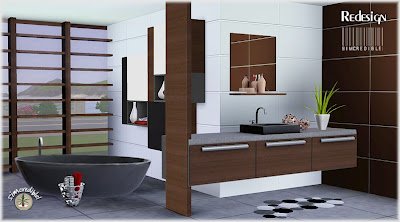 Мебель ванной симс 3