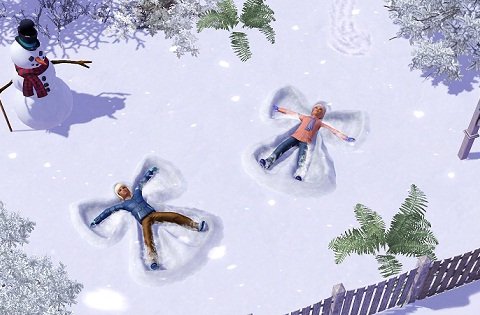 6 скриншотов "The Sims 3 Времена Года" - Зима