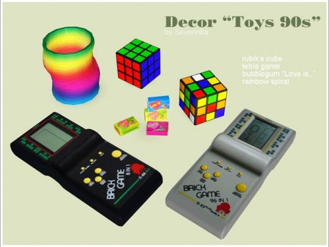 Decor "Toys 90s" от Severinka