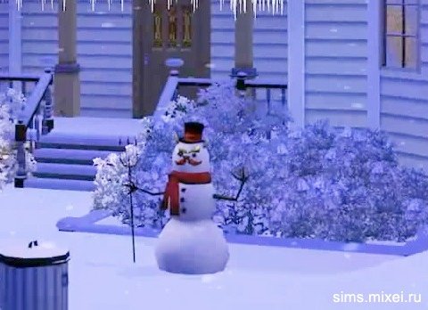 Все виды снеговиков в The Sims 3 Времена Года