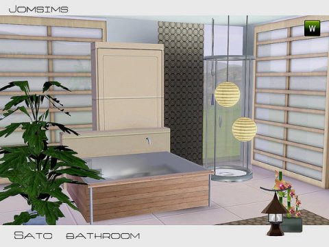 Мебель для ванной симс 3
