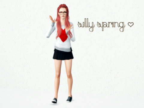 Позы Silly spring