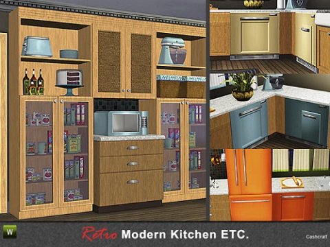 Кухня "Retro Modern Kitchen" от Cashcraft