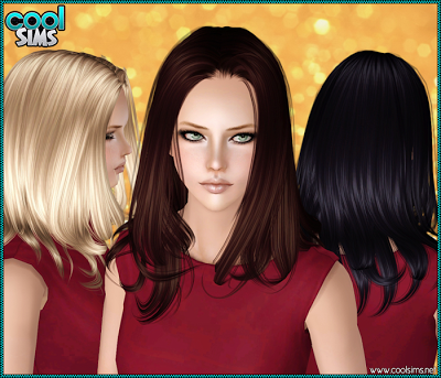 Причёска Mirage от Cool Sims
