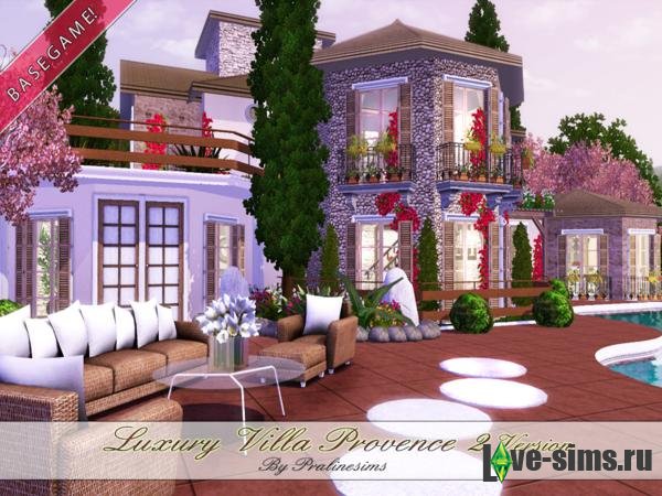 Luxury Villa Provence II 2.0 by Pralinesims